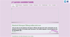 Desktop Screenshot of plastischchirurgentilburg.nl